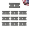Single Edge Industrial Razor Blades, Box  Blades, Scraper Razor Blades (10 Pieces)